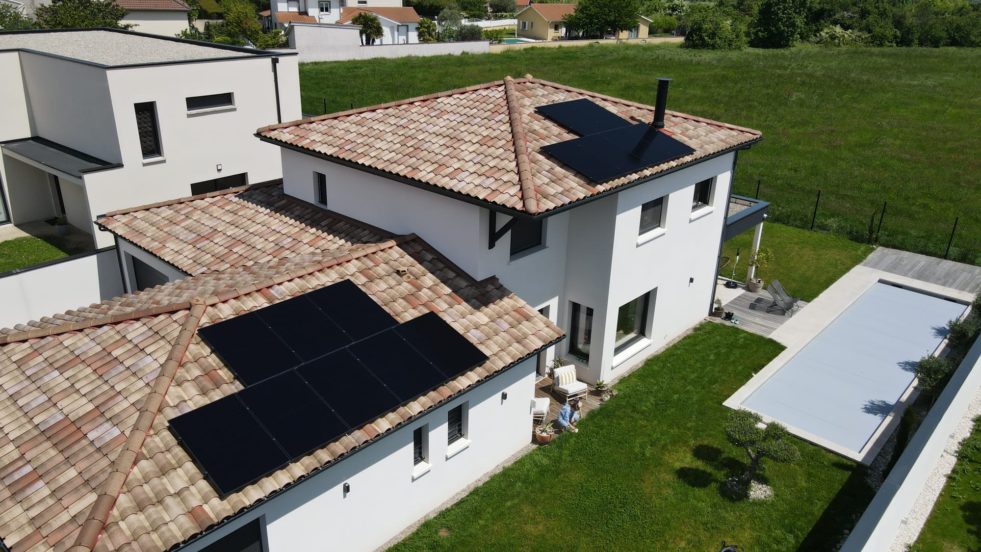 Installation 7.5 kWc - Maison individuelle Vernaison - Photo 1